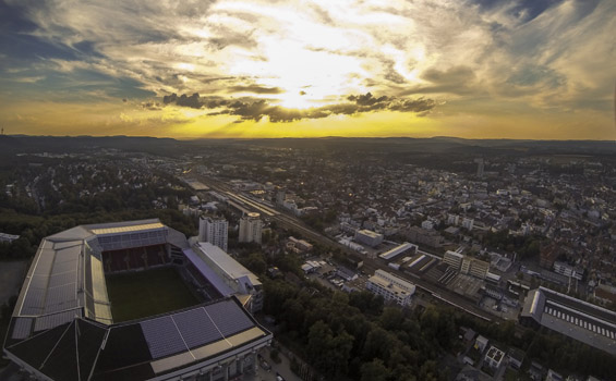 Vorschaubild: Luftaufnahme des Fritz-Walter-Stadions