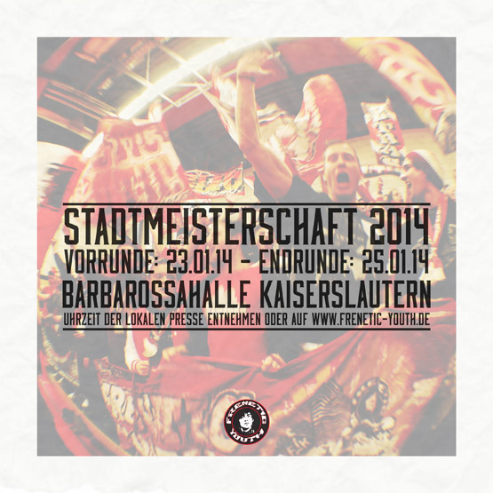 Flyer: Stadtmeisterschaft 2014