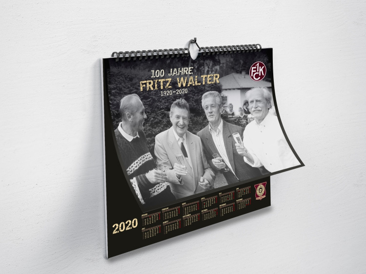 Ab sofort erhältlich: Der Fritz-Walter-Kalender für 2020