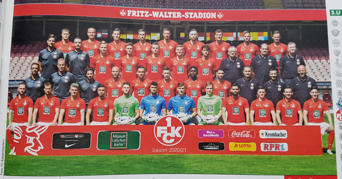 Das neue FCK-Mannschaftsfoto im Kicker-Sonderheft