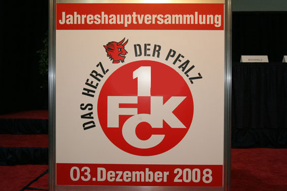 Jahreshauptversammlung am 3. Dezember 2008