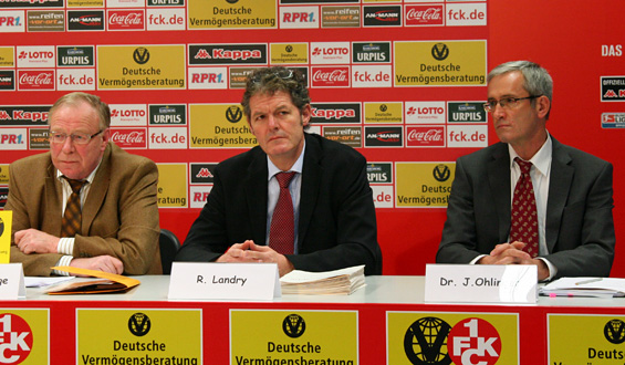 Neue Gesichter in der Vereinsführung des FCK