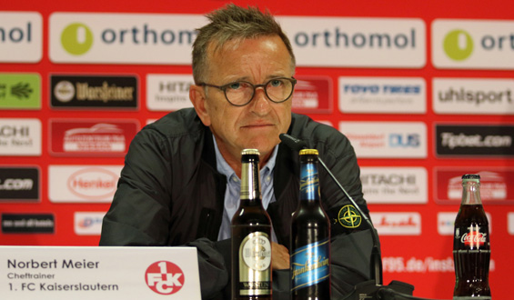 FCK-Trainer Norbert Meier