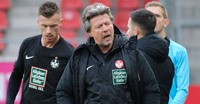 Verzweifelter neuer FCK-Trainer: Jeff Saibene folgte auf Boris Schommers