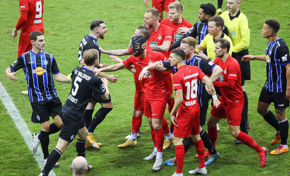 Arsch aufreißen, Derby gewinnen!