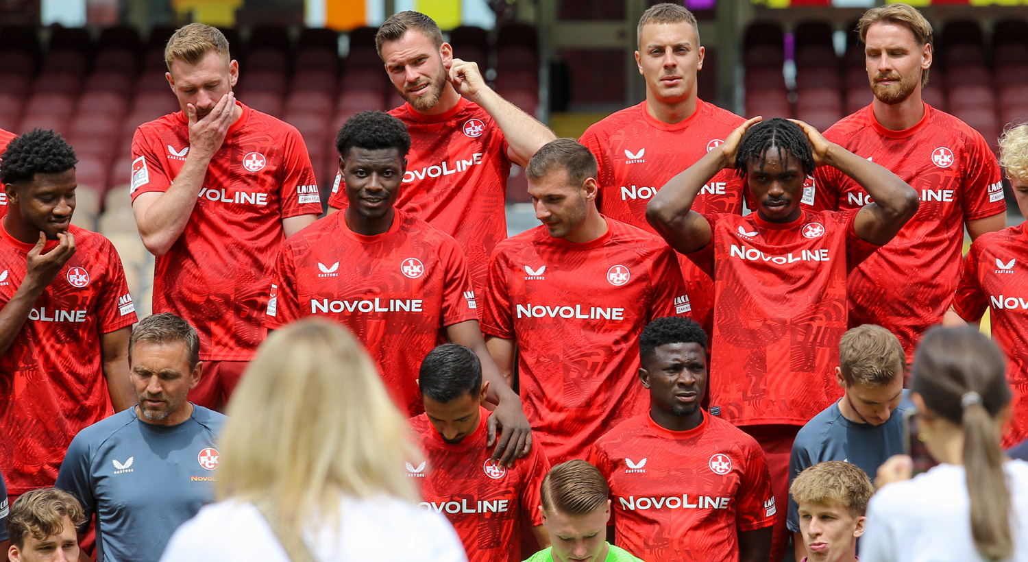 Momentaufnahme vom Medientag des 1. FC Kaiserslautern