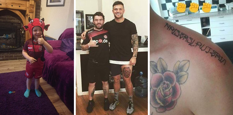 1. Fc Kaiserslautern Tattoo Kicker Tattoo Bundesliga 1 Fc