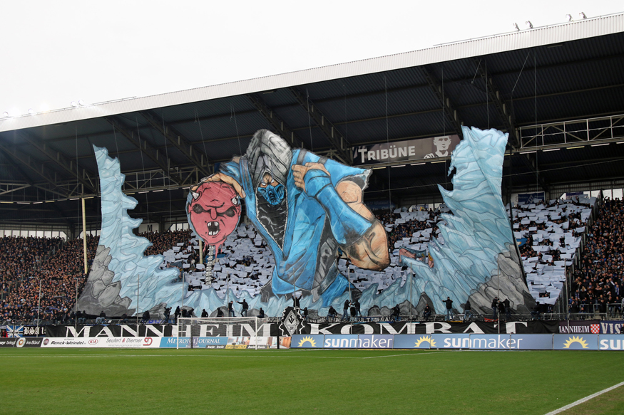 Choreo der Heimfans: 