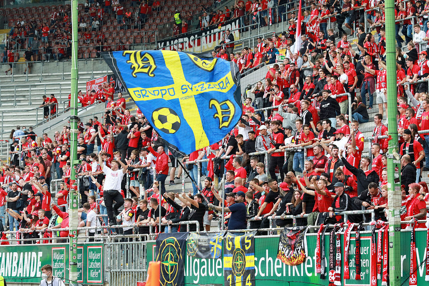 Verona-Fans zu Gast bei den FCK-Hools