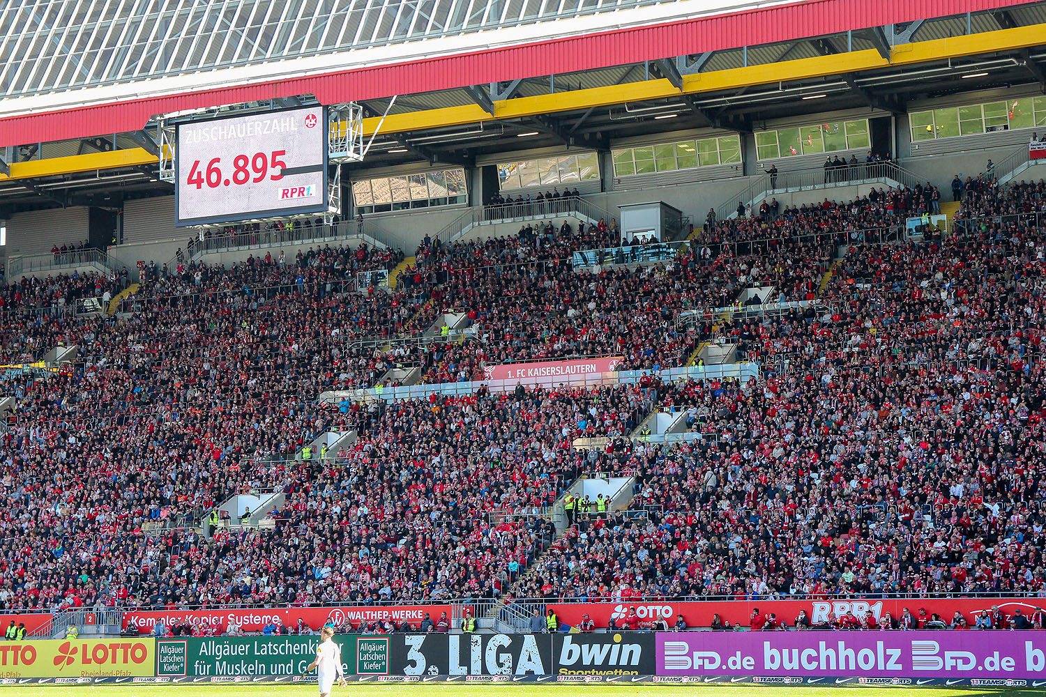 Zuschauerrekord auf dem Betze