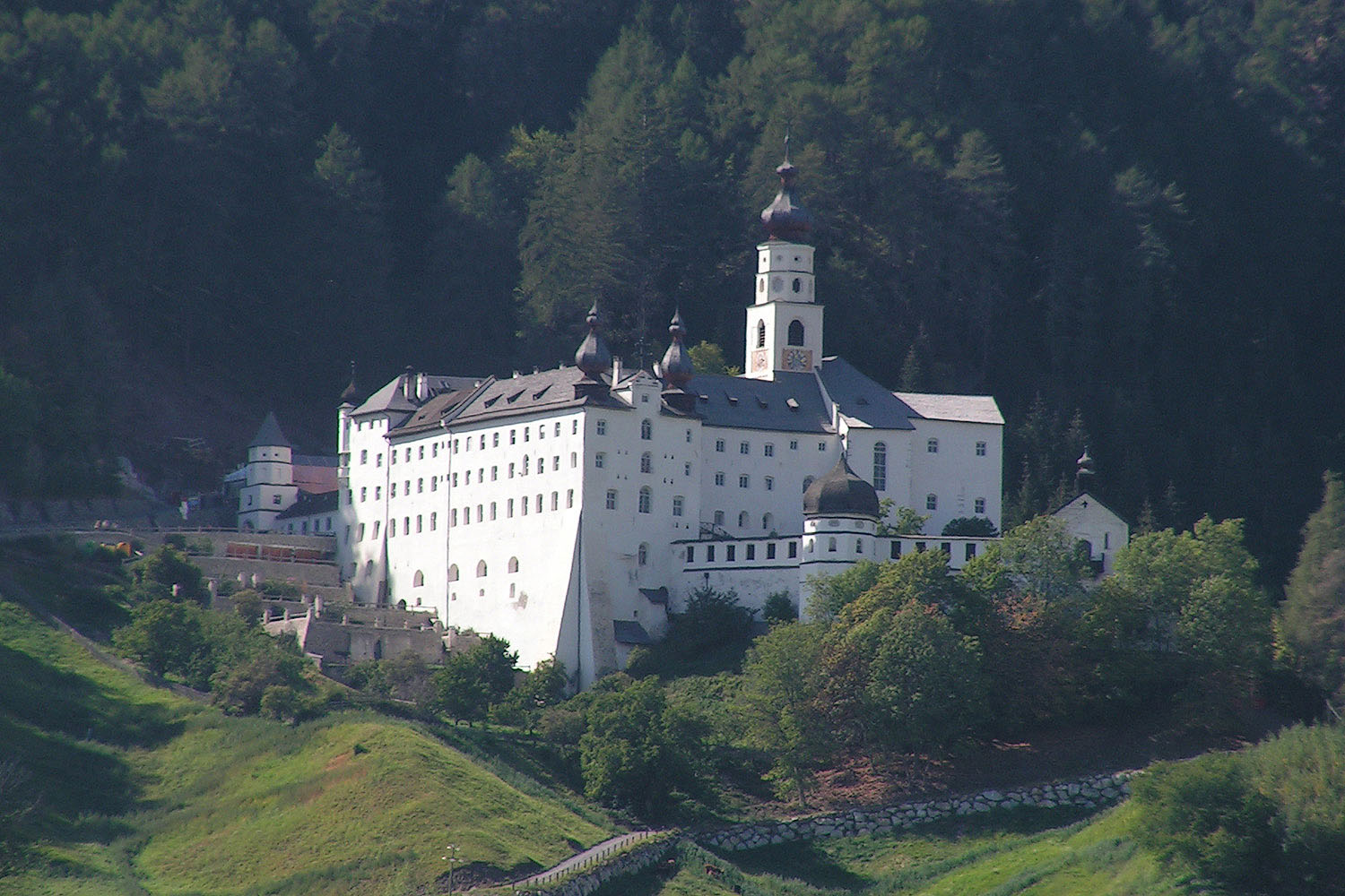 Das Kloster Marienberg; Foto: Snowdog / Creative Commons