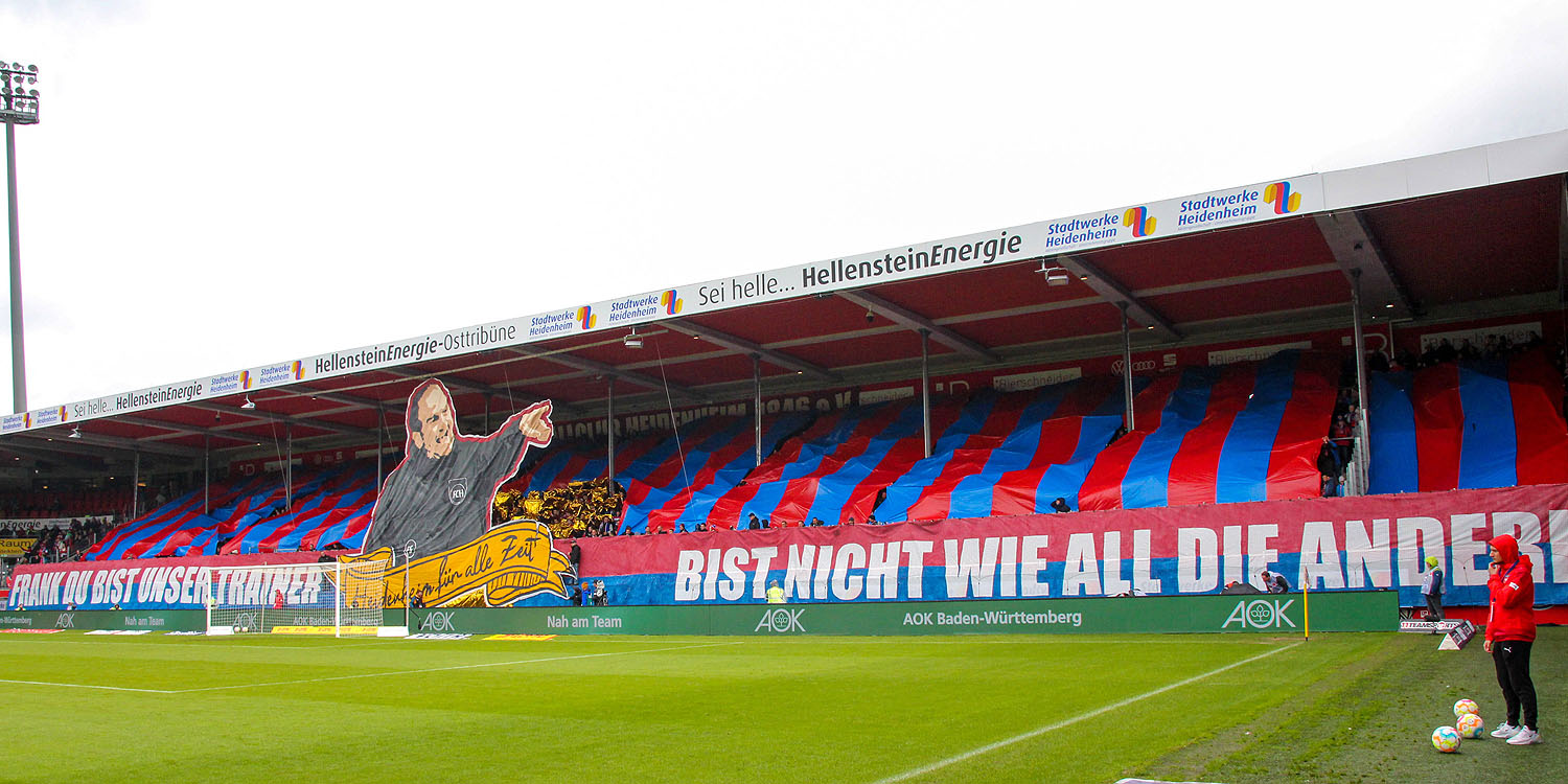 Choreographie Heidenheim-Kurve