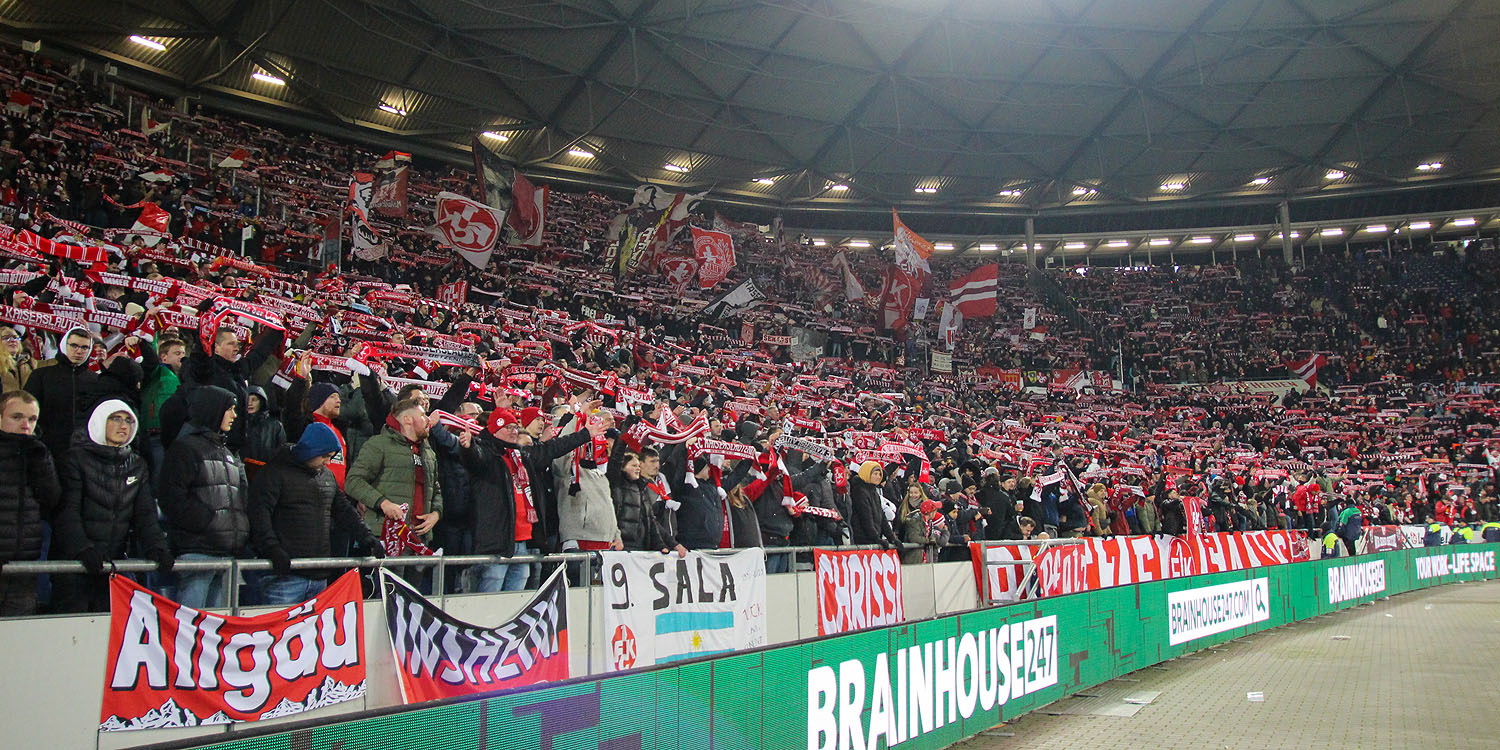 Rund 8.000 FCK-Fans in Hannover