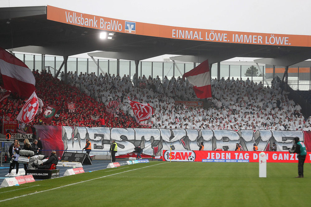 Choreo im Gästeblock