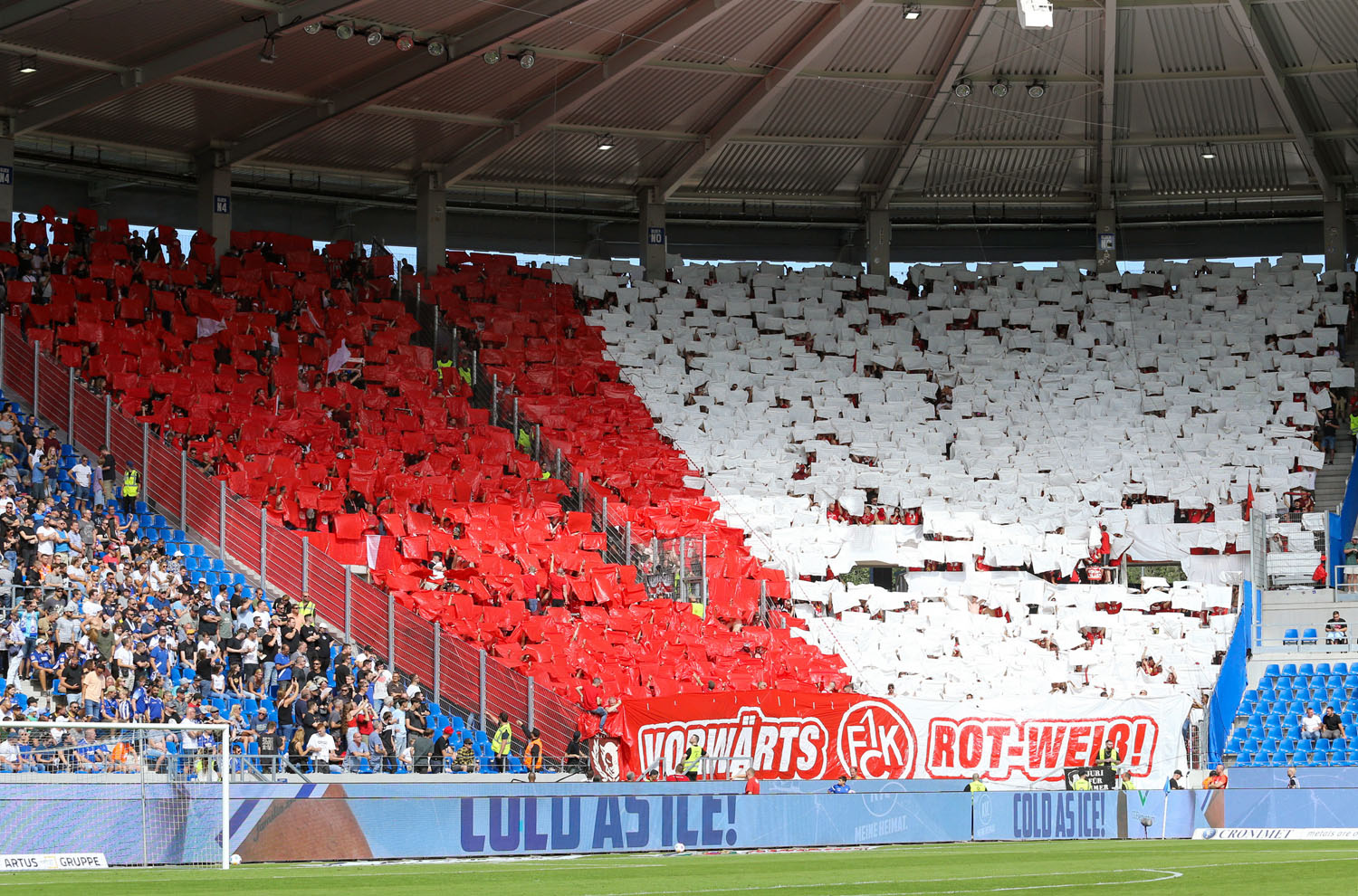 Komplett gefüllter Gästeblock