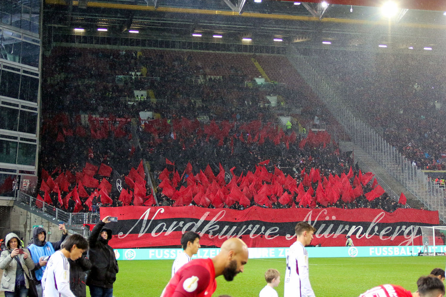 Choreo im Gästeblock