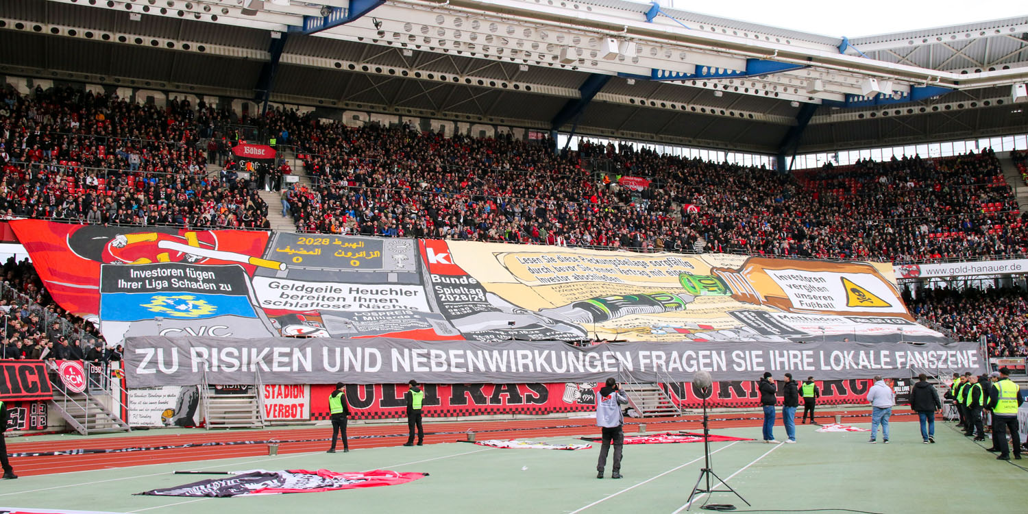 Choreo in der Heimkurve