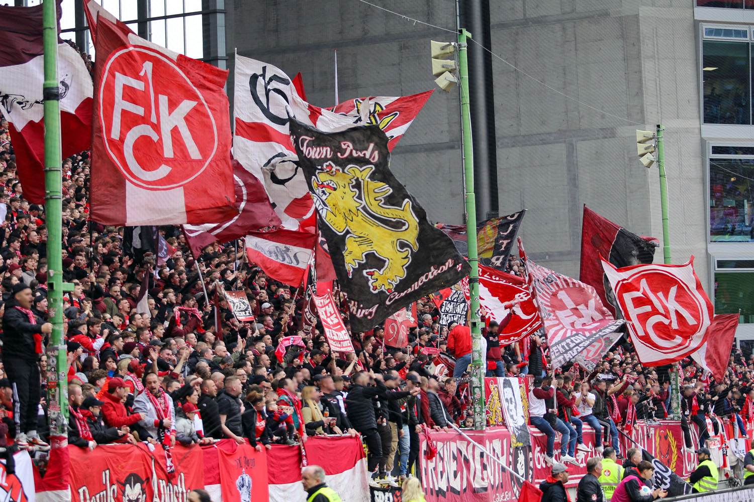 Torjubel nach dem 3:2 für den FCK