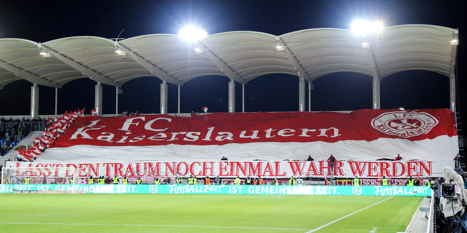 Choreo im Gästeblock