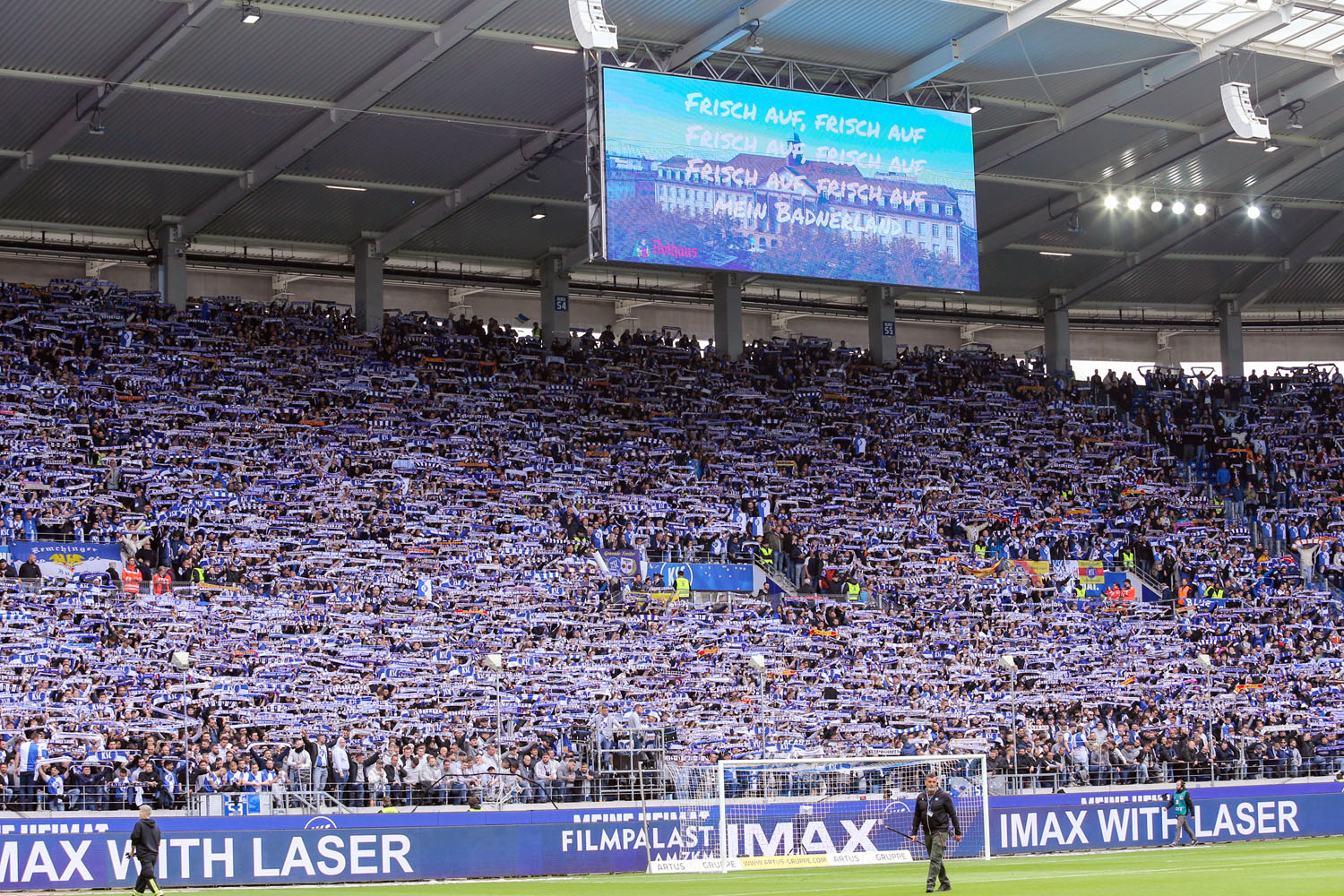 Heimkurve des Karlsruher SC