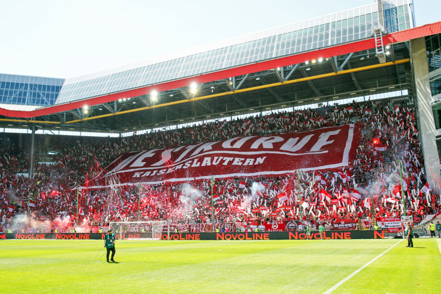 Choreo in der Westkurve