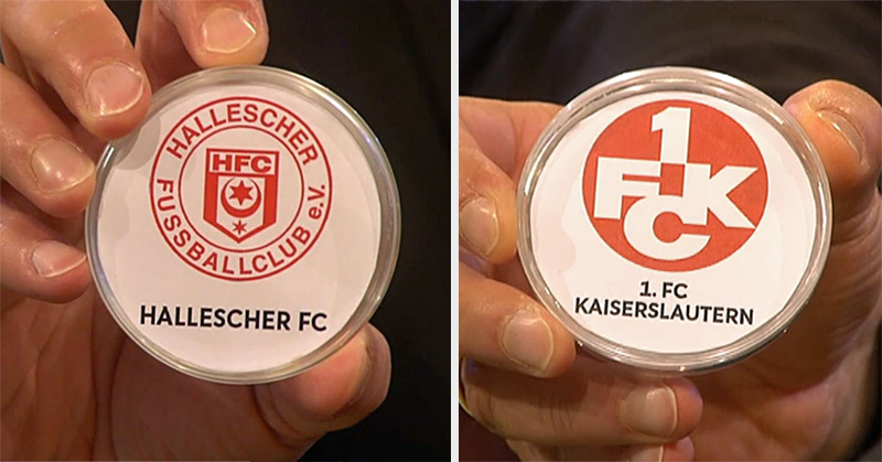 DFB-Pokal: Hallescher FC empfängt Rote Teufel