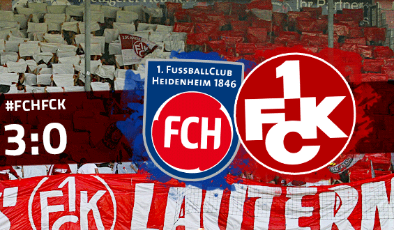 Pleite in Heidenheim: Lautern verliert 0:3