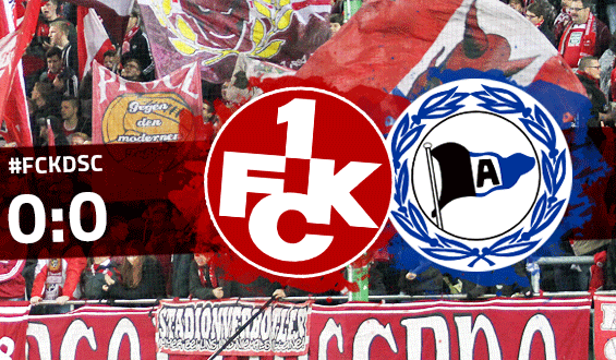 Torloses Remis: Lautern spielt 0:0 gegen Bielefeld