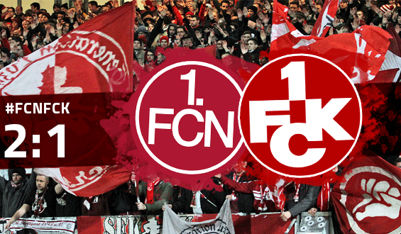 Jahresabschluss in Nürnberg: Lautern verliert 1:2