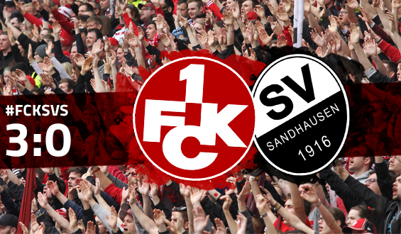 Verdienter 3:0-Sieg gegen Sandhausen