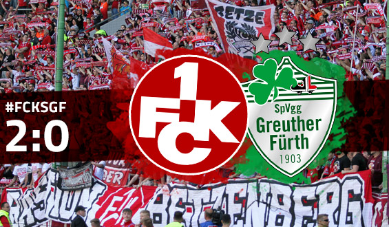 2:0-Sieg gegen Fürth - FCK wieder auf Platz 14