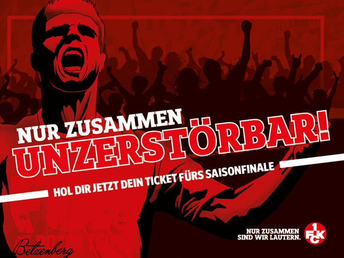 Unzerstörbar! Ticket-Aktion zum Saisonfinale