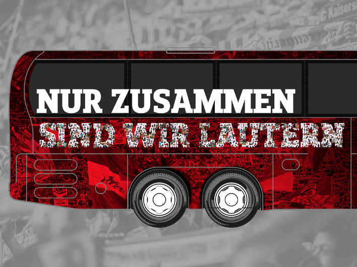 Aktion: Dein Bild auf dem FCK-Mannschaftsbus