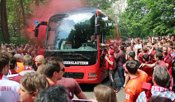 Meier und Stöver: Viel Lob für die FCK-Fans