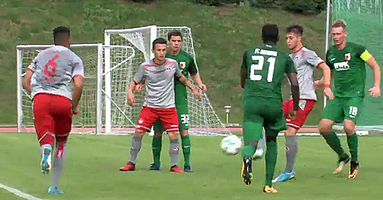 Testspiel: 0:2-Niederlage gegen den FC Augsburg