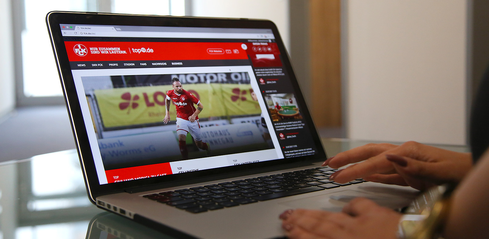 Relaunch: Neuer Onlineauftritt für den FCK