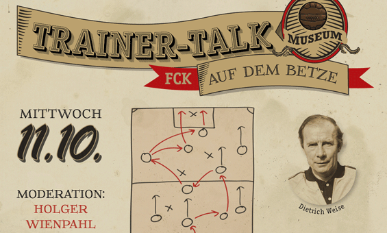 Gewinnspiel: FCK-Trainertalk auf dem Betze