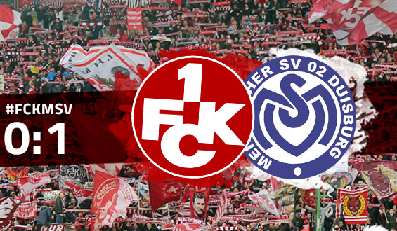 0:1-Niederlage im Kellerduell mit Duisburg
