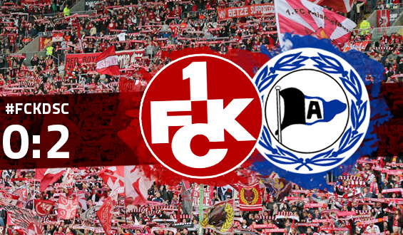 Verdiente 0:2-Niederlage gegen Bielefeld
