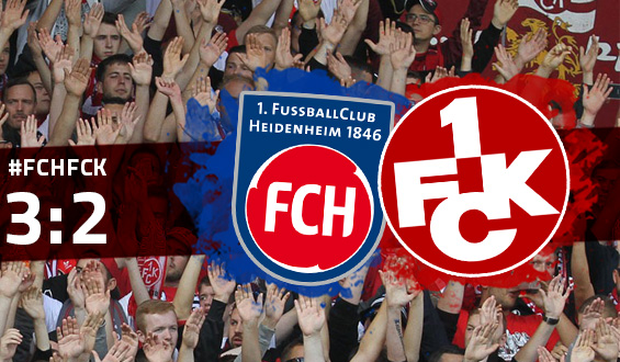 Schnatterer schockt Lautern: 2:3 in Heidenheim