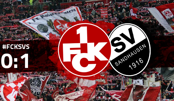 Siegeslauf vorläufig beendet: 0:1 gegen Sandhausen