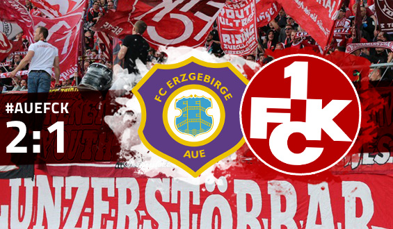 Schwacher FCK verliert 1:2 in Aue