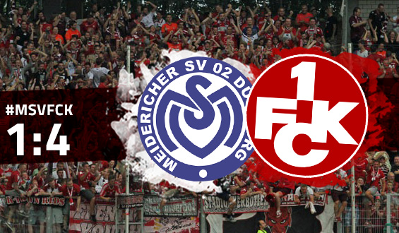 Dreimal Osawe: FCK gewinnt 4:1 in Duisburg