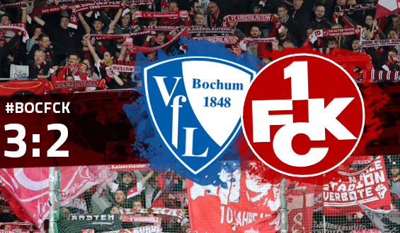 Keine Punkte in Bochum: FCK verliert mit 2:3