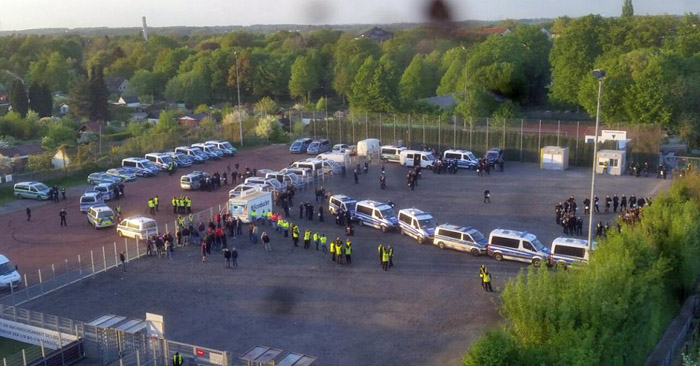 Kritik am Polizeieinsatz beim Spiel in Bielefeld