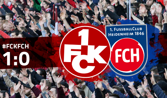 Letztes Heimspiel: 1:0-Sieg gegen Heidenheim
