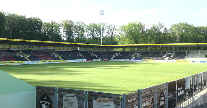 Das Stadion in Großaspach