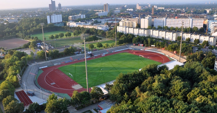 Das Südstadion in Köln