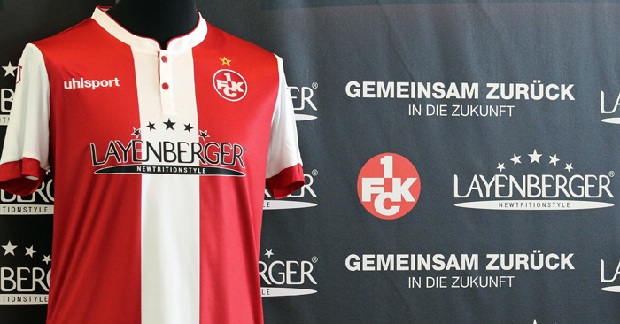 Fotos online: Neues FCK-Trikot mit Sponsor-Logo