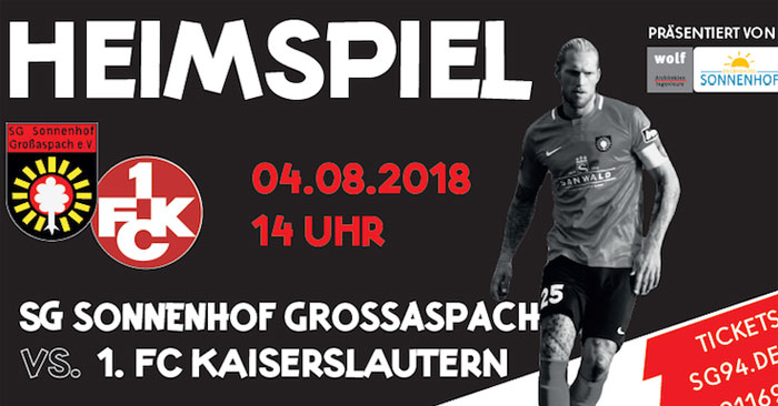 Karten-Infos zum Auswärtsspiel in Großaspach